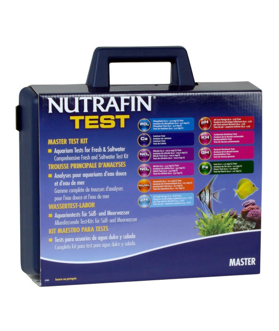 Nutrafin Master Test Kit, Contains 10 Test Parameters