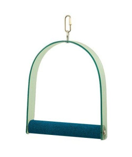 Parrotopia Acrylic Arch Bird Swing Size Small 5in Assorted Colors
