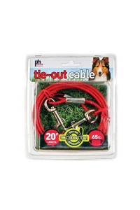 Prevue Pet Products 2120 Medium-Duty 20 Tie-Out Cable