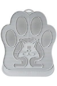 Omega Paw Paw-Cleaning Litter Mat, Grey