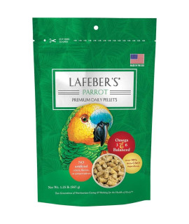Lafeber's Premium Daily Diet Pellets for Parrots 1.25 lb Tub