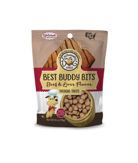 Exclusively Dog Cookies Best Buddy Bits Beef and Liver Flavor Training Treats, Natural and Made in The USA, 5.5 oz