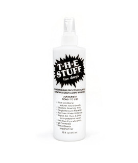 The Stuff Leave-In Dog Conditioner and Detangler Spray 16oz Ready to Use Perfect Solution for Managing Matted Dog Hair Top Rated Dog Detangling and Dematting Spray