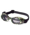 Doggles ILS Dog Goggle sunglasses in Green Camo / Smoke Lens Large