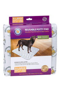 PoochPad Original Washable, Reusable Potty Pad (X-Large) - Unmatched Odor Control, Leakproof Puppy Training Pee Pad