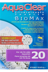 Aqua Clear AquaClear 20 BioMax, Aquarium Filter Replacement Media, A1370A1
