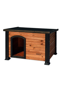 Precision Pet Products Extreme Outback Log Cabin Dog House, Small
