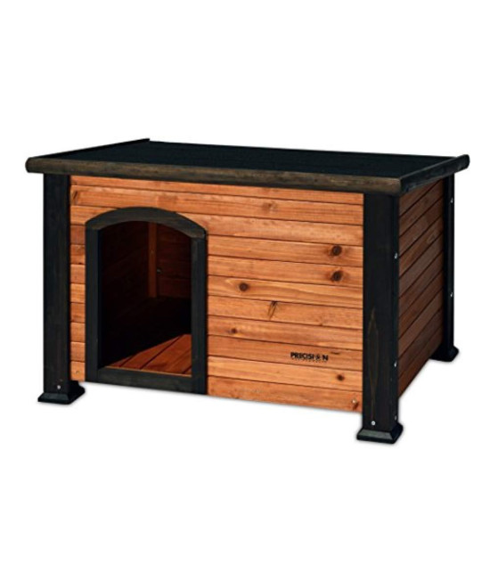 Precision Pet Products Extreme Outback Log Cabin Dog House, Small