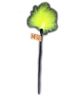 Cats Claw Inc Fluffy Feather Teaser 18 inch Wand