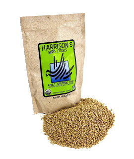 Harrison's Bird Foods Adult Lifetime Fine 1lb Certified Organic NonGMO Pet Bird Formula