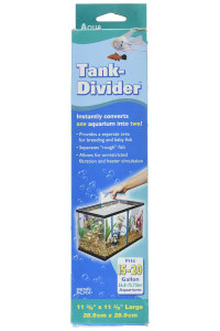 Penn-Plax TDLBX Large Tank Divider for Aquariums, 11-3/8 x 11-3/8