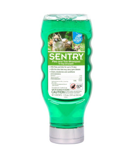 SENTRY PRO Flea and Tick Shampoo for Dogs, Rid Your Dog of Fleas, Ticks and Other Pests, Sunwashed Linen, 18 oz