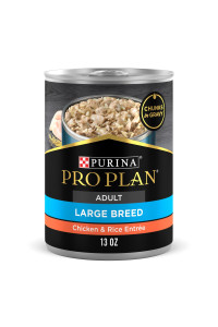 Purina Pro Plan Large Breed Gravy Wet Dog Food, FOCUS Chicken & Rice Entree - (12) 13 oz. Cans