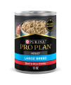 Purina Pro Plan Gravy Wet Dog Food for Large Dogs, Large Breed Beef and Rice Entree - 13 oz. Can