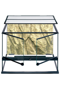 Exo Terra Glass Terrarium Tank - 24 x 18 x 18 Inches