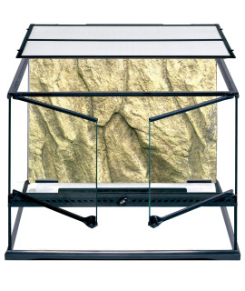 Exo Terra Glass Terrarium Tank - 24 x 18 x 18 Inches