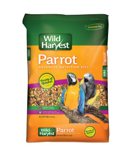Wild Harvest Advanced Nutrition Parrot 8 Pound Bag,White
