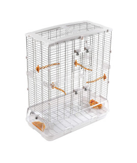 Vision L12 Wire Bird Cage, Bird Home for Lovebirds and Cockatiels, Tall Large, 83315