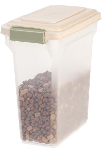 IRIS USA 15 Quart Airtight Pet Food Storage Container