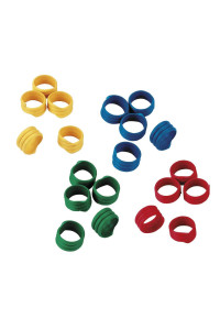 Kerbl 72317 Plastic Rings (Pack of 100), Multicolored, 20 mm