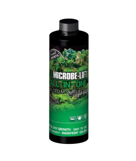 MICROBE-LIFT All In One Aquatic Plant Fertilizer, Increases Plant and Root Growth, Improves Coloring, 16oz