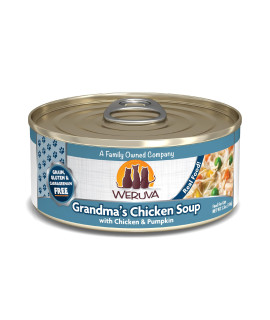 Weruva Classic Cat Food, Grandma?S Chicken Soup with Chicken Breast & Veggies, 5.5Oz Can (Pack of 24)