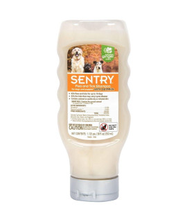 SENTRY Oatmeal Flea and Tick Shampoo for Dogs, Rid Your Dog of Fleas, Ticks, and Other Pests, Hawaiian Ginger Scent, 18 oz