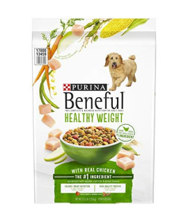 Purina Beneful Healthy Weight Dry Dog Food, Healthy Weight With Farm-Raised Chicken - 15.5 lb. Bag