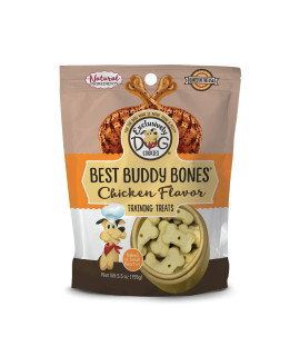 Exclusively Dog Cookies Best Buddy Bones Cheese Flavor Training Treats, Natural and Made in The USA, 5.5 oz