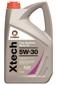 comma XTc5L XTech Fully Synthetic 5W30 Motor Oil, 5 Litre