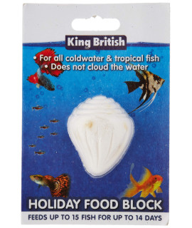 King British Holiday Fish Food Block (077lbs) (May Vary)
