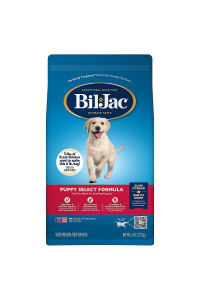 Bil-Jac Puppy Food Dry Dog Food Select Formula Small or Large Breed 6 lb Bag - Super Premium Since 1947