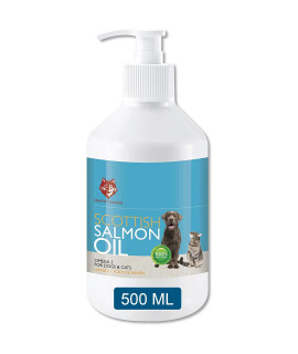 Healthy Hounds Scottish salmon oil for dogs and cats 500ml