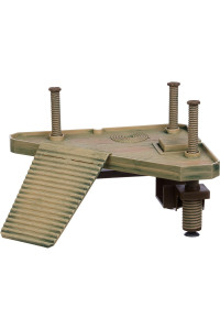 Penn-Plax Medium Turtle Pier for Use in and Out of Water Basking Platform for Small Reptiles
