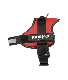 Julius-K9 Powerharness, Size 0, Red