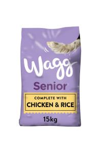 Wagg Dog Food complete Senior Dry Mix, 15kg