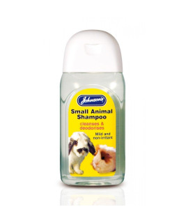 Johnsons Veterinary Products Small Animal cleansing Shampoo, White, 125 ml