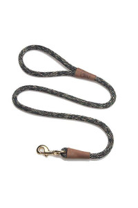 Mendota Pet Snap Leash - British-Style Braided Dog Lead, Made in The USA - Camo, 1/2 in x 6 ft - for Large Breeds