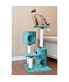 Armarkat Real Wood Cat Tree Condo House With 2 Private Condos 43 Green A4301
