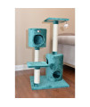 Armarkat Real Wood Cat Tree Condo House With 2 Private Condos 43 Green A4301