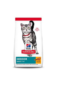 Hill's Science Diet Adult Indoor Cat Food, Chicken Recipe Dry Cat Food, 7 lb. Bag
