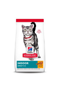 Hill's Science Diet Adult Indoor Chicken Recipe Dry Cat Food, 15.5 lb. Bag