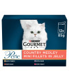 gourmet Perle country Medley in Jelly 12 x 85 g (Pack of 4, Total 48 Pouches)