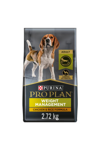 Purina Pro Plan Weight Management Dog Food With Probiotics for Dogs, Chicken & Rice Formula - 6 lb. Bag