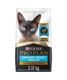 Purina Pro Plan Urinary Tract Cat Food, Chicken and Rice Formula - 7 lb. Bag