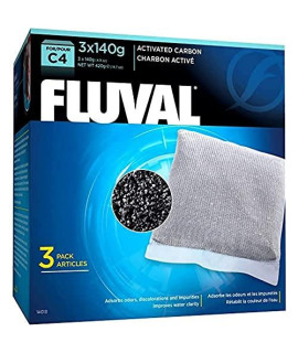 Fluval C4 Carbon - 3-Pack