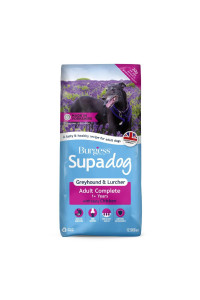 Supadog Adult complete Dry Dog Food for greyhounds and Lurchers 125 kg