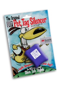 Quiet Spot Pet Tag Silencer (Blue)