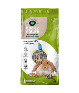 back-2-nature Small Animal Bedding and Litter 30L (Packaging May Vary)