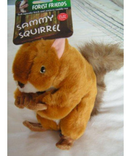 Animal Instincts Sammy Squirrel Squeaky Dog Toy (Size: Large)